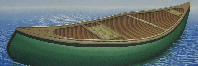 Green Canoe, Lake Chestnut (2013)